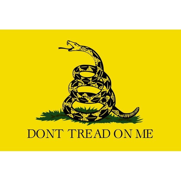 GADSDEN FLAG STICKER 16 PACK 2" DON'T TREAD ON ME USA DECAL HARDHAT STICKERS 